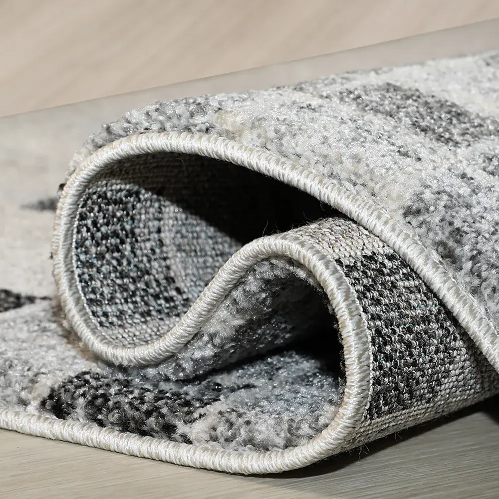 thảm trang trí A400A-FTB33 họa tiết ô vuông