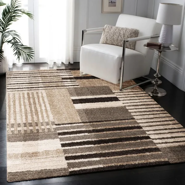 thảm trang trí B012A-FTA66 màu nâu