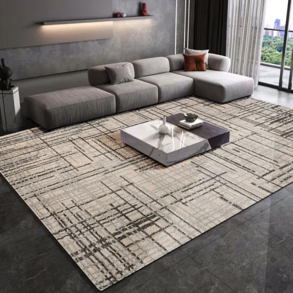 thảm trang trí H575A-FTB36 màu xám be