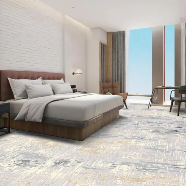 Thảm trang trí HY102 màu xanh xám