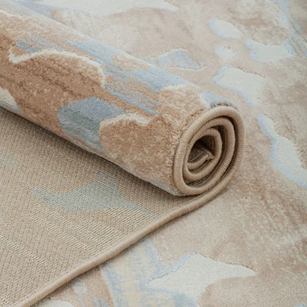 Thảm trang trí HY201 màu nâu