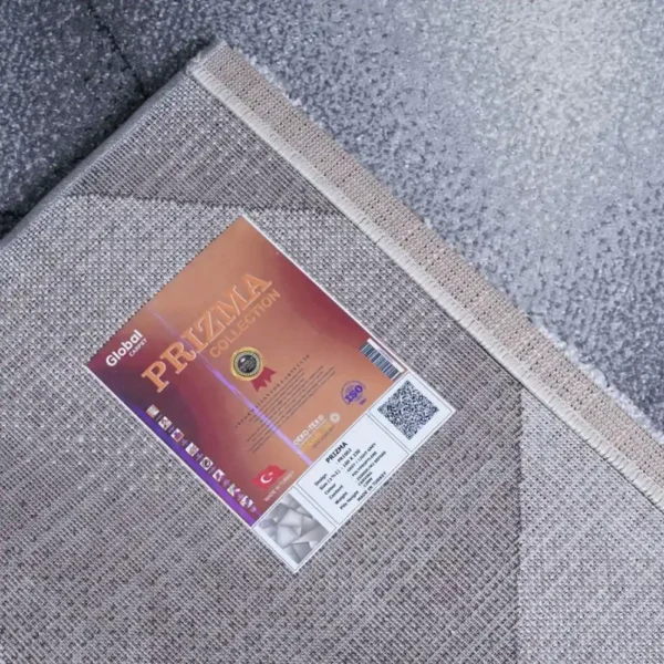 thảm trang trí PR1003 màu xám nghệ thuật