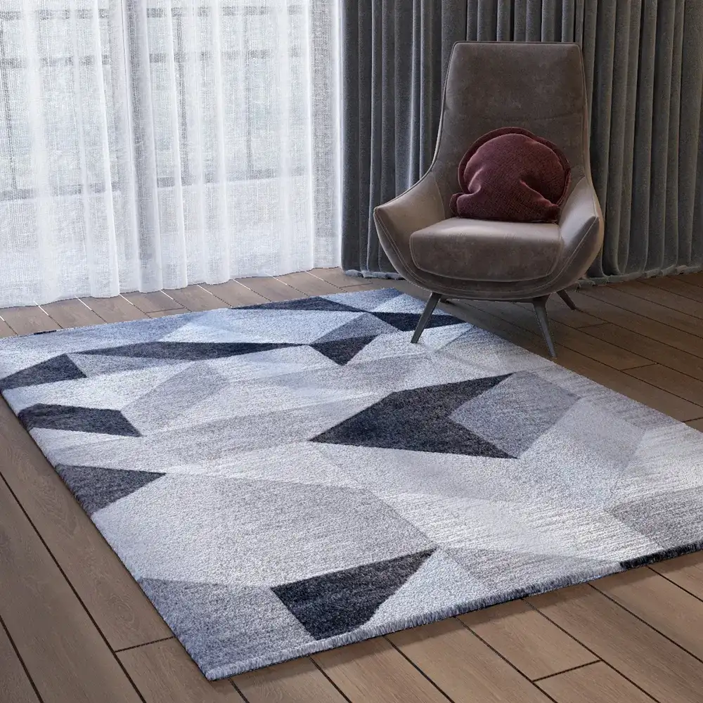 Thảm trang trí PR1011 màu xám