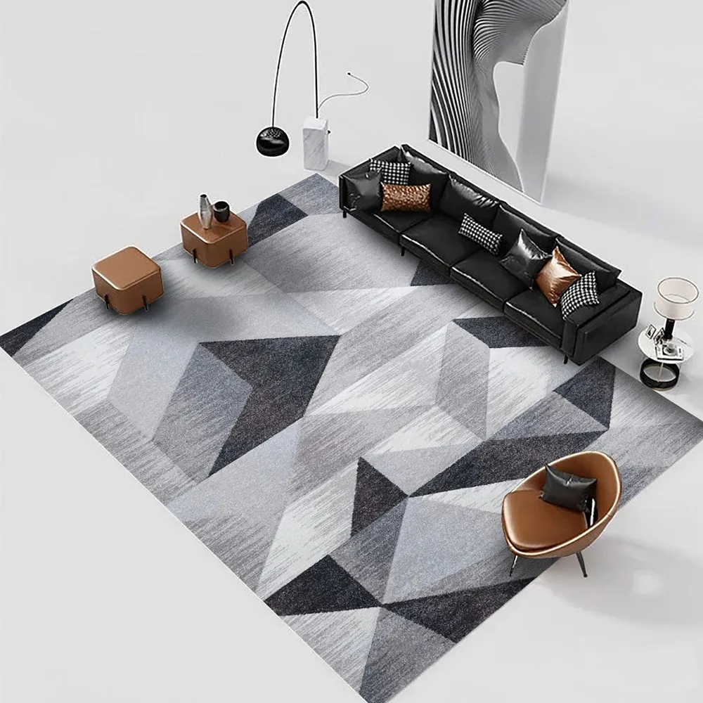 Thảm trang trí PR1011 màu xám