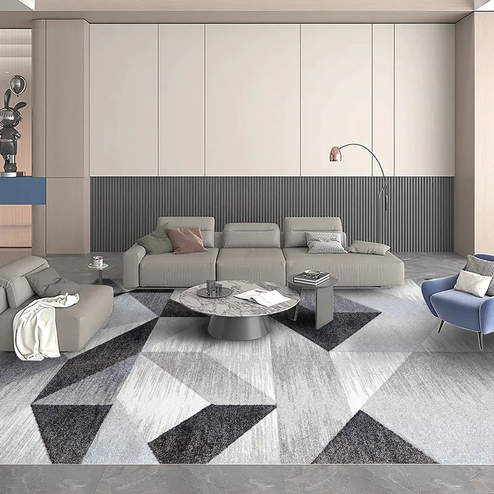 Thảm trang trí PR1011 màu xám