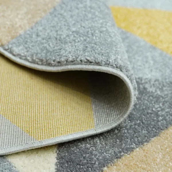 Thảm trang trí RE1001D hình tròn đa sắc