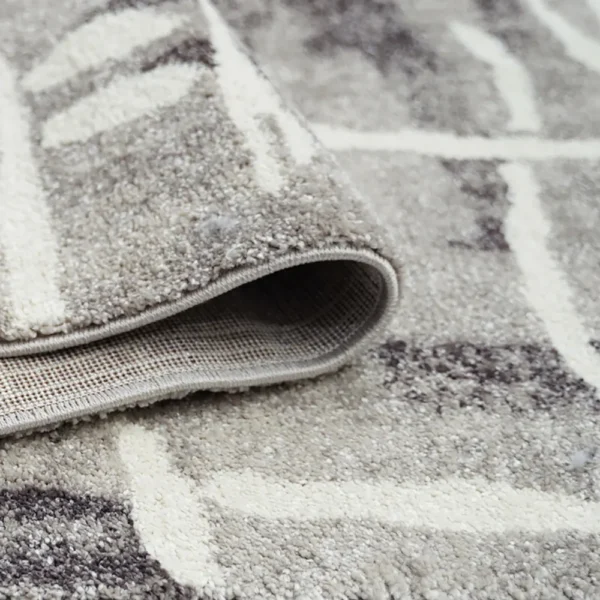 Thảm trang trí RE1004 màu xám