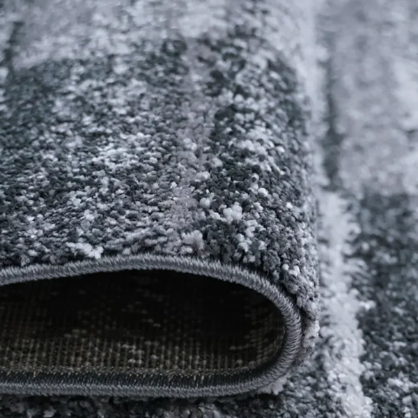 Thảm trang trí RE1005 tối giản màu xám