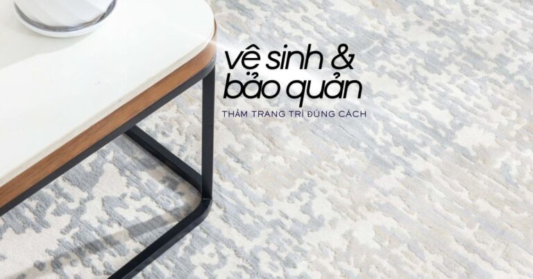 cach ve sinh tham dung cach