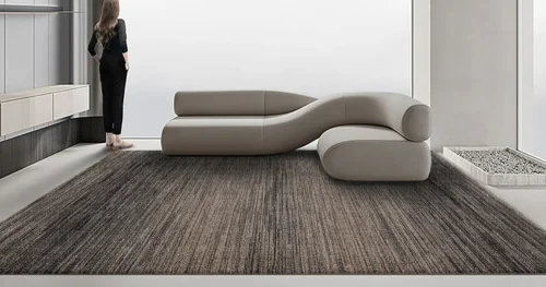 mách bạn cách chọn thảm lót sàn cho không gian mở