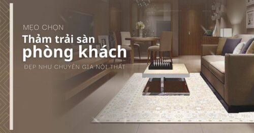 meo chon tham trai san phong khach dep