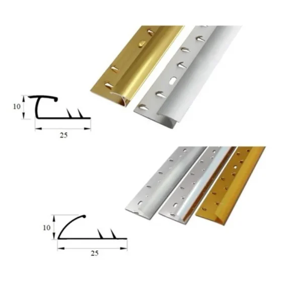 nẹp nhôm kết thúc