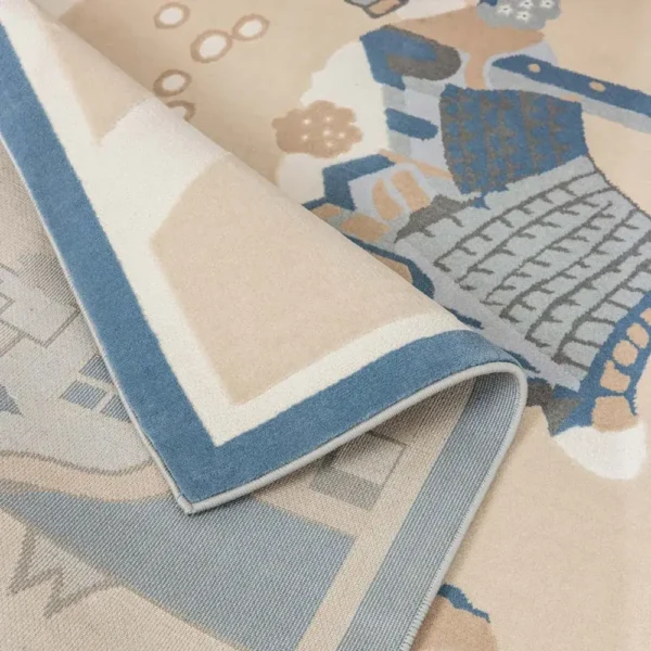 Thảm trang trí HY221 KID màu vàng cho bé