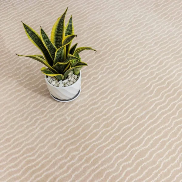 Thảm trang trí HY501 màu nâu