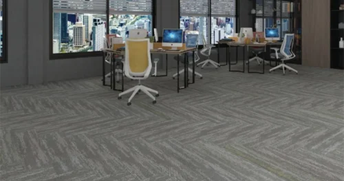 tham tam nylon lot san van phong