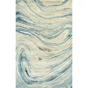 Thảm trang trí TAQ-4309 Classic Gray Milky Blue