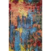thảm trang trí TAQ-4316 (MD) Orange Rust Aegean Blue